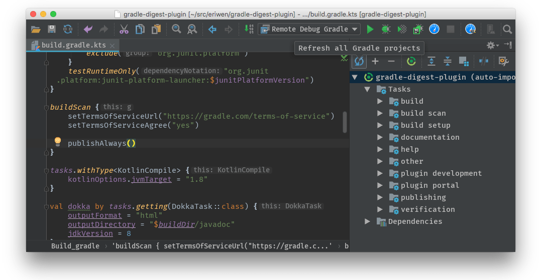刷新 intellij 故障排除